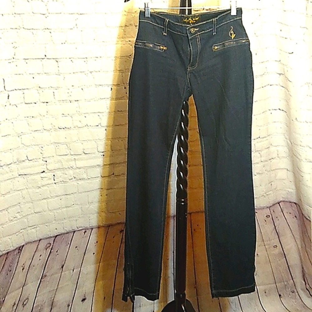 baby Phat Women Navy Jeans